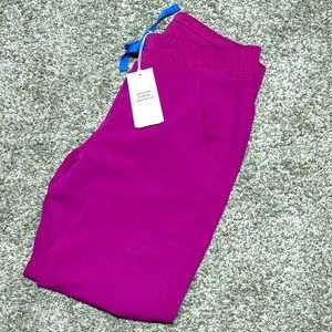 FIGS Raspberry Sorbet Joggers